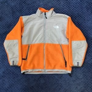 Youth North Face Denali Fleece Jacket Orange L